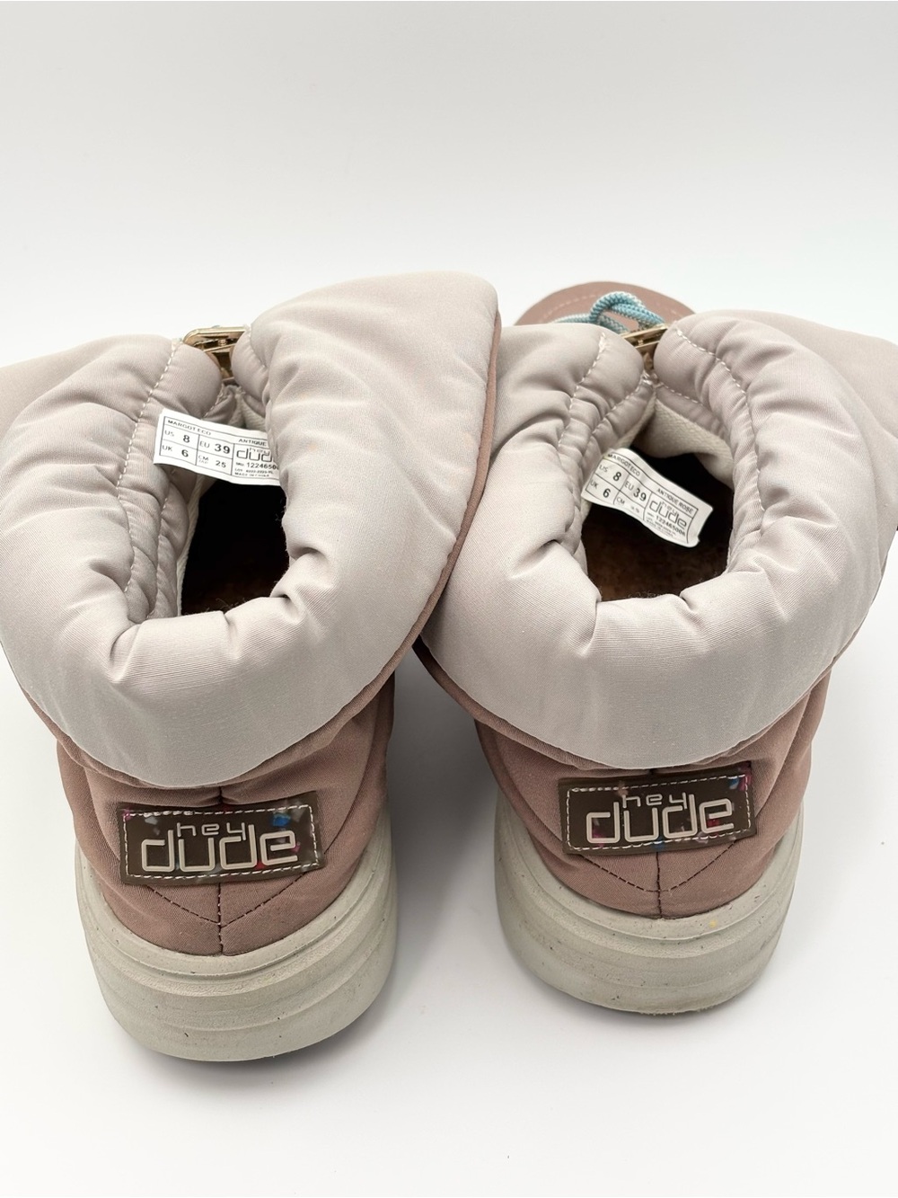 Hey Dude Margot Eco Women's Antique Rose Water Resistant Booties Size 8 - Picture 8 of 12